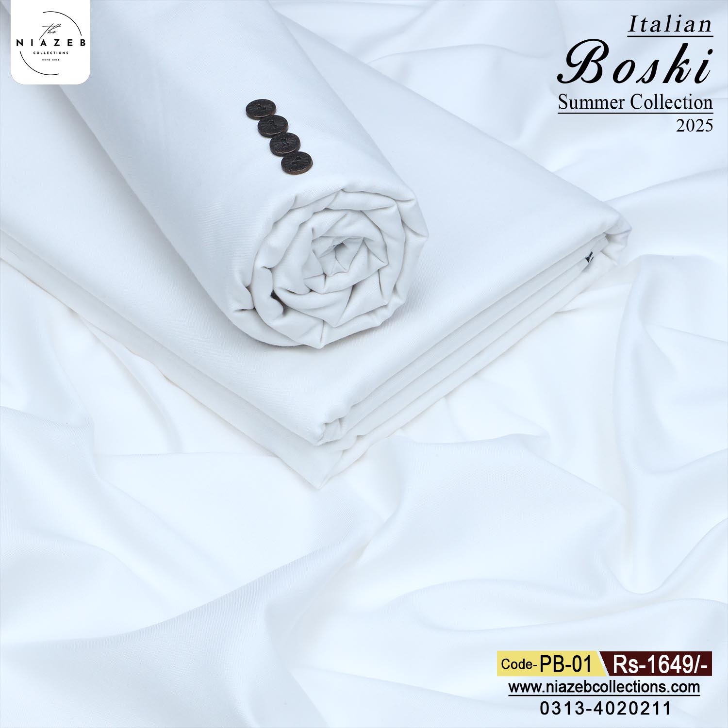 Italian Boski – Off White (PB-01)